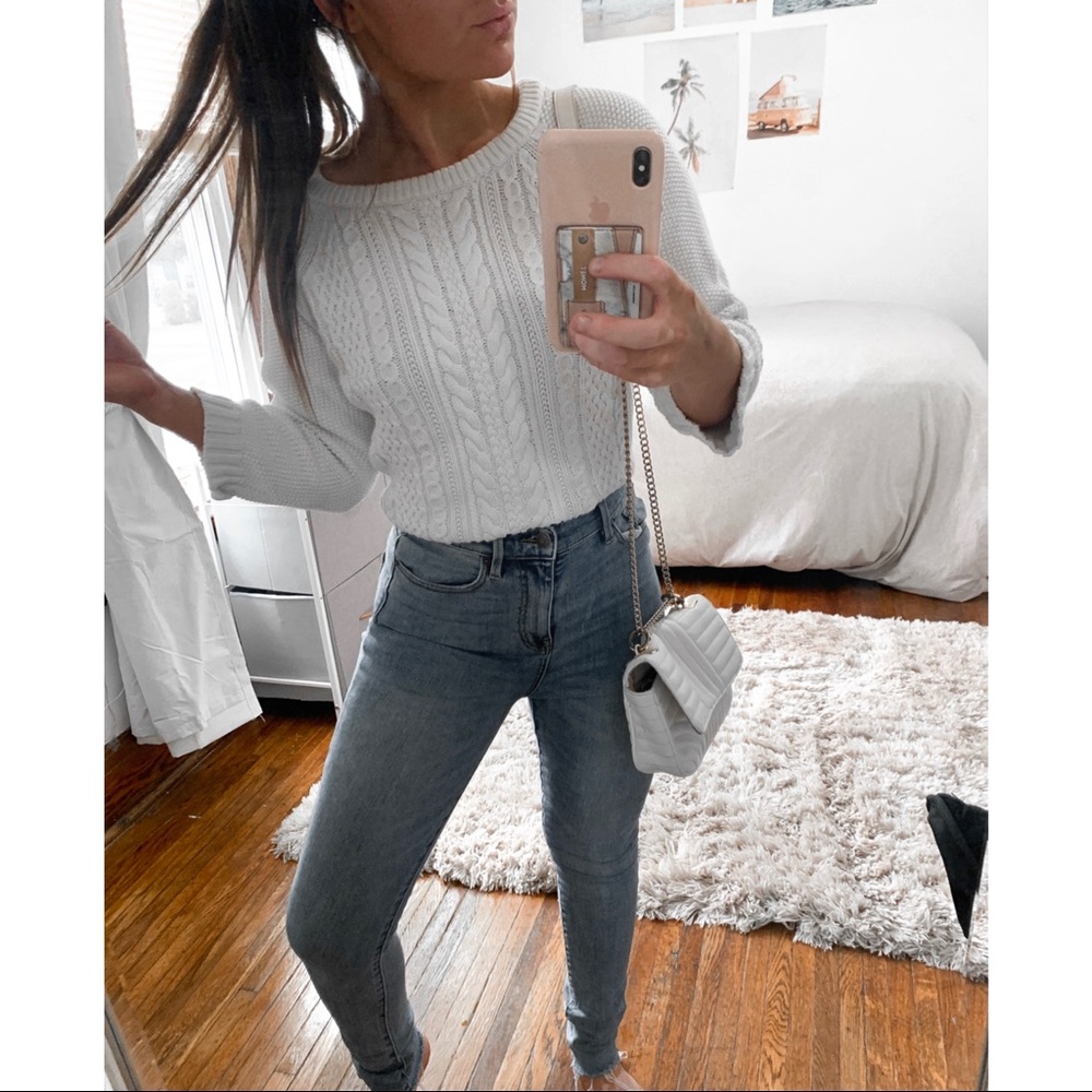 J. Crew Cable Knit Sweater